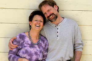 Colleen Crosson and her husband, Mark Sloniker