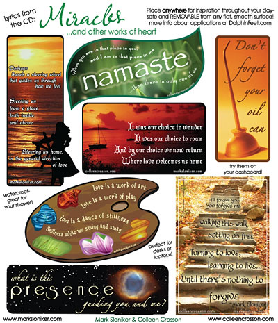 Miracles stickers